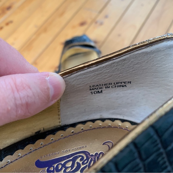 Hale Bob Mary Jane Leather Heels - Picture 4 of 9